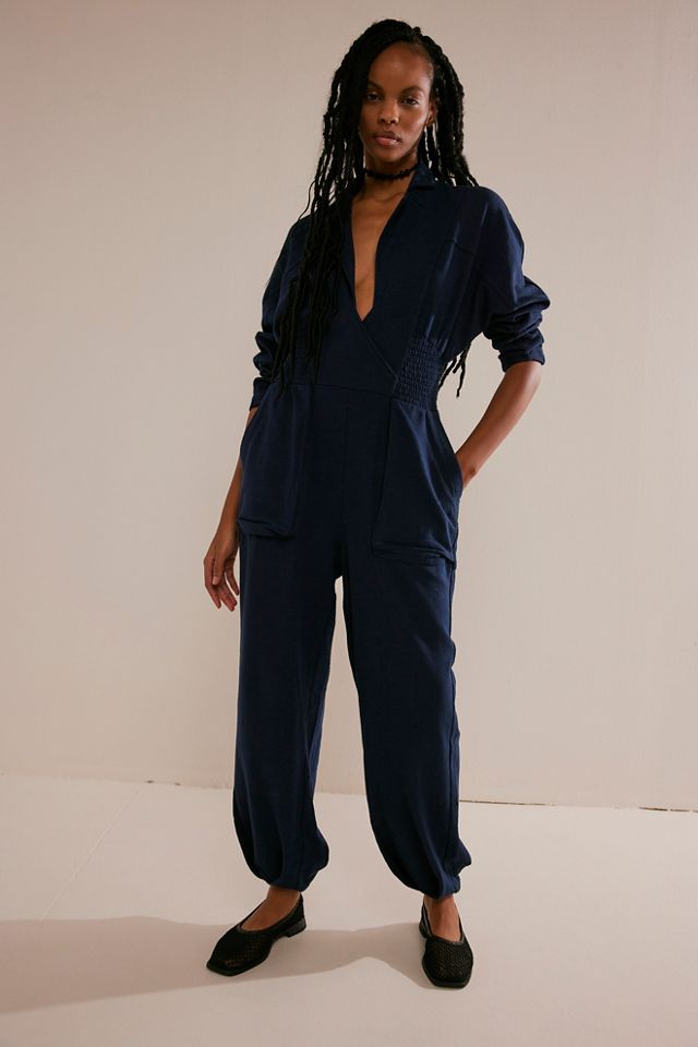 One Peace Jumpsuit Navy - Onepiece