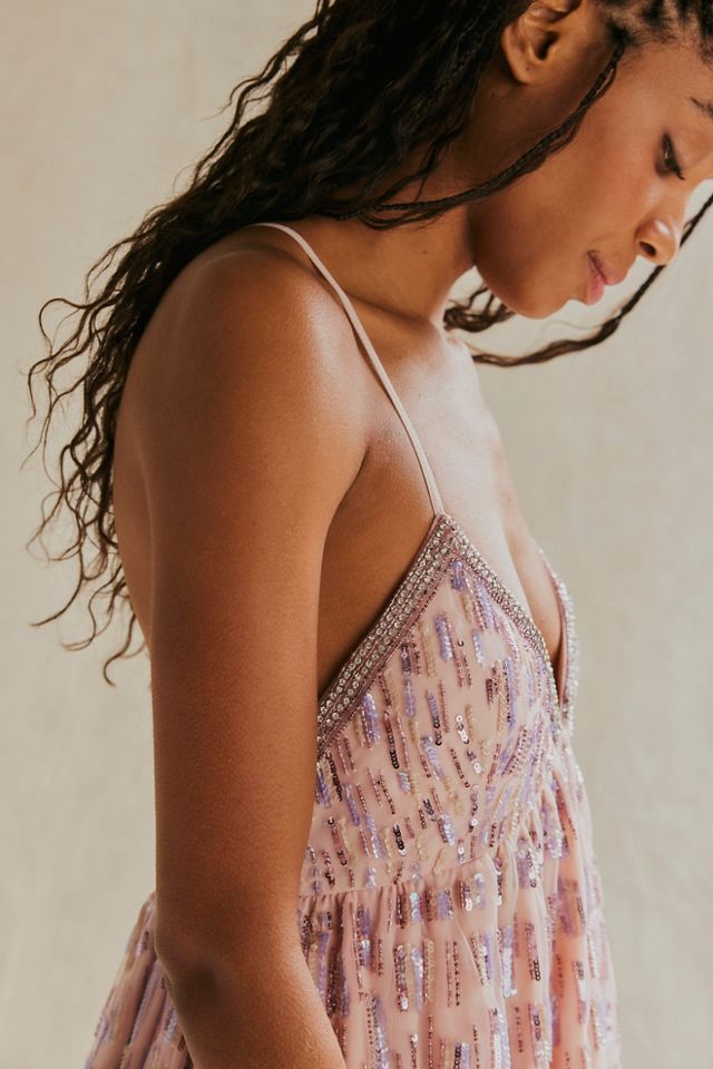 Free people party girl mini dress sale