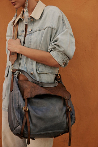 We The Free Benton Messenger Bag at Free People in Blue