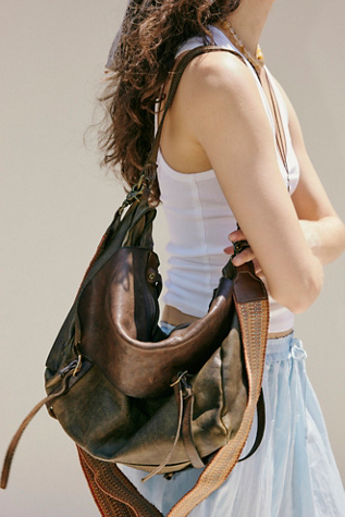 We The Free Benton Messenger Bag at Free People in Green