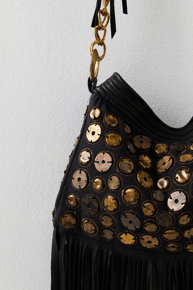 Cecily Embellished Fringe Bag #2