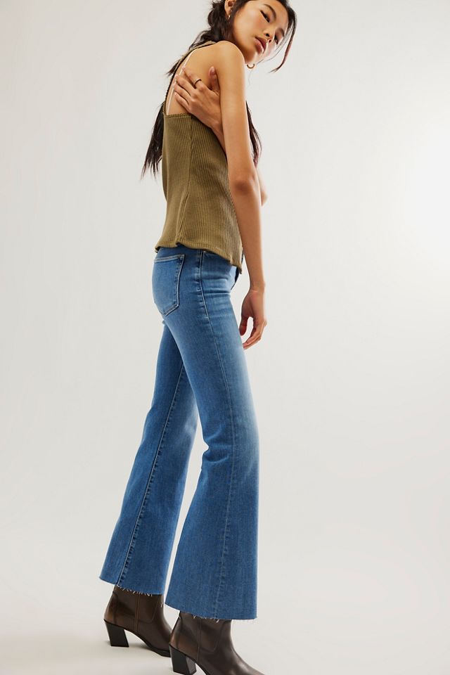 FRAME Le Easy Flare Raw Fray Jeans #2