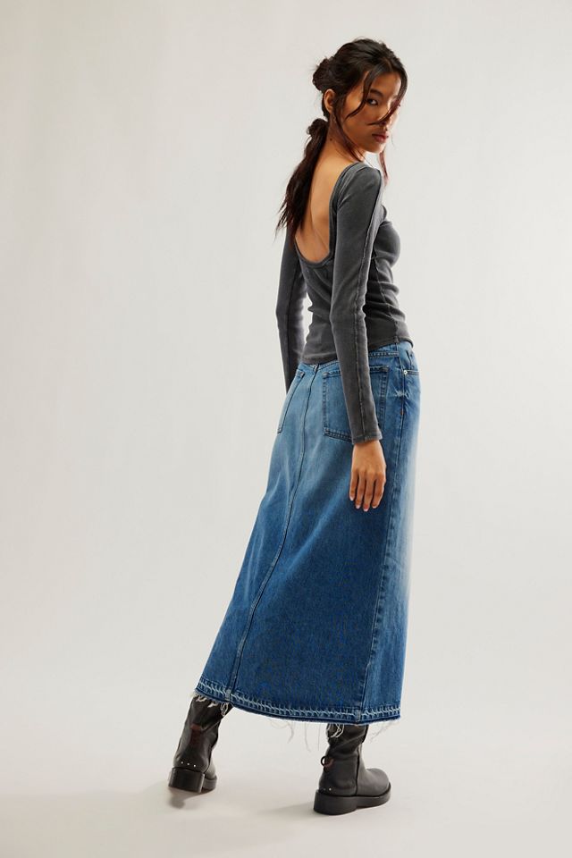 FRAME The Midaxi Skirt #1