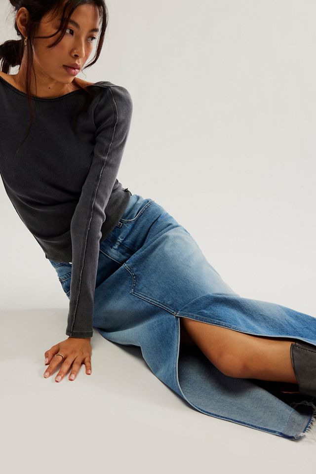 FRAME The Midaxi Skirt #3