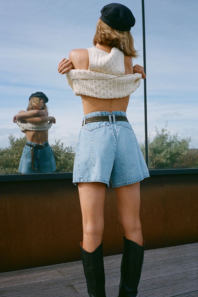 We The Free No Love Denim Shorts #3