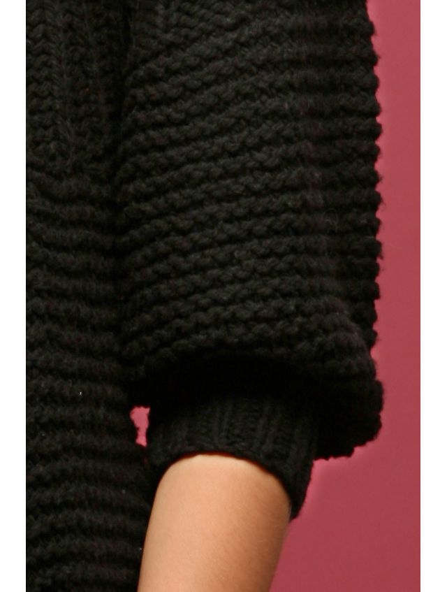 --Cabled Rib Cardigan #4