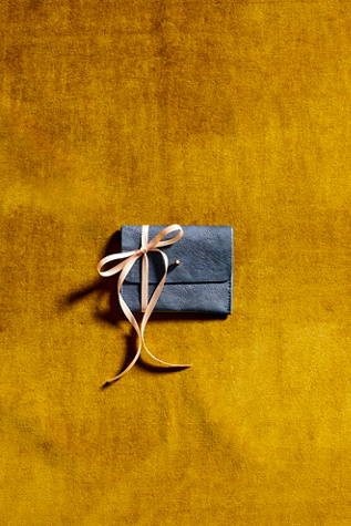 Pulito Mini Wallet at Free People in Slate Blue