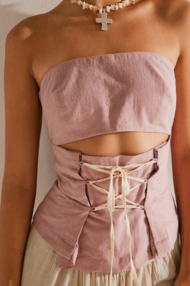 Criss Cross Corset Top #2