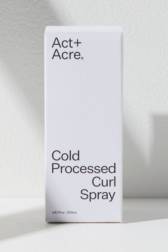 Act + Acre Cold-Processed Curl Spray #1