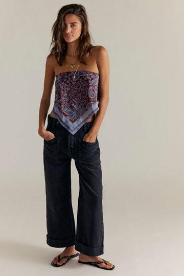 We The Free Slim Shade Selvedge Jeans