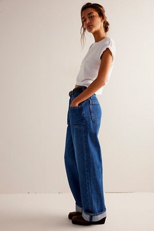 We The Free Lunan Crop Harem Jeans | Free People
