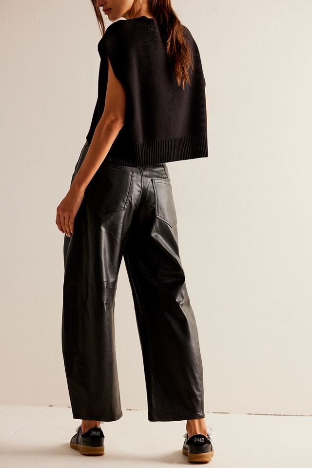 We The Free Good Luck Mid-Rise Vegan Barrel Jeans #1