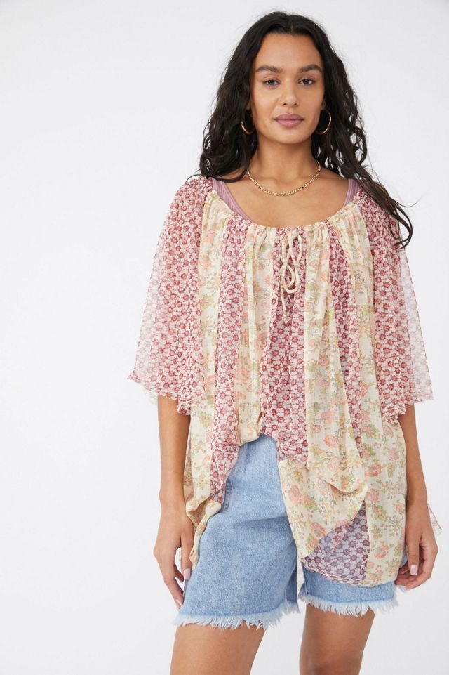 Flowy Tunic Blouse - M Loves M