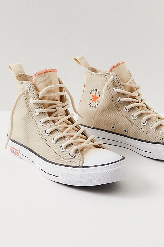 Chuck Taylor All Star Vintage Hi Top Sneakers | Free People Chuck Taylor All Star Vintage Hi Top Sneakers | Free People