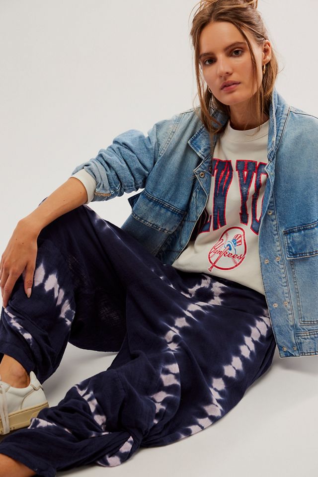 Free people best sale tie dye joggers