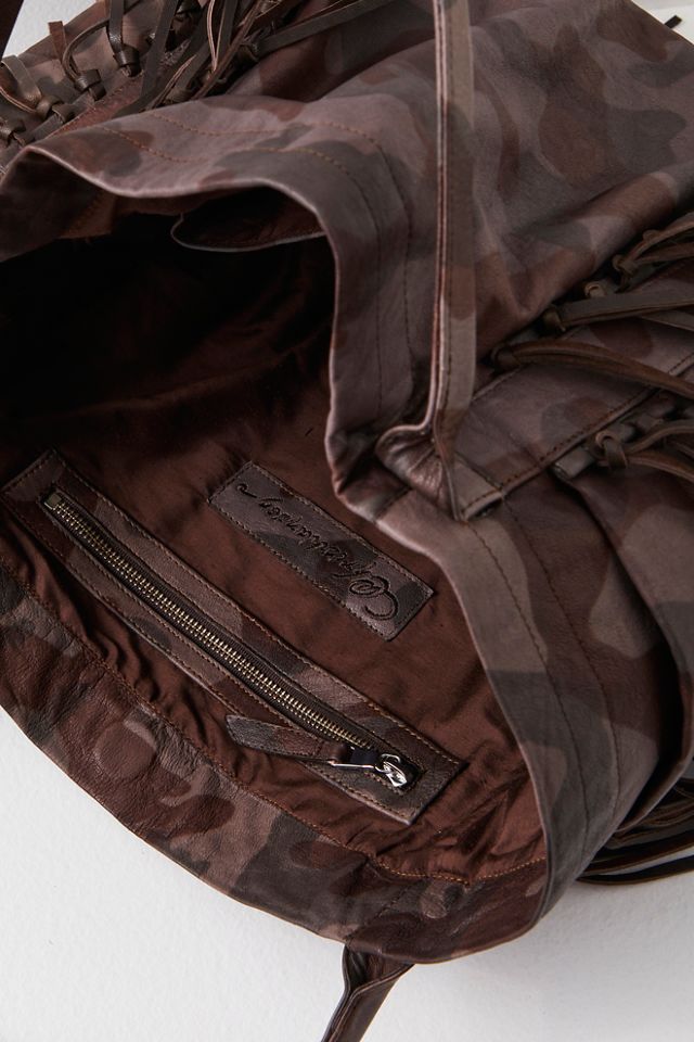 Camuffare Fringe Tote #4