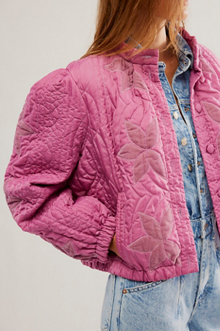 Free people hotsell pink jacket