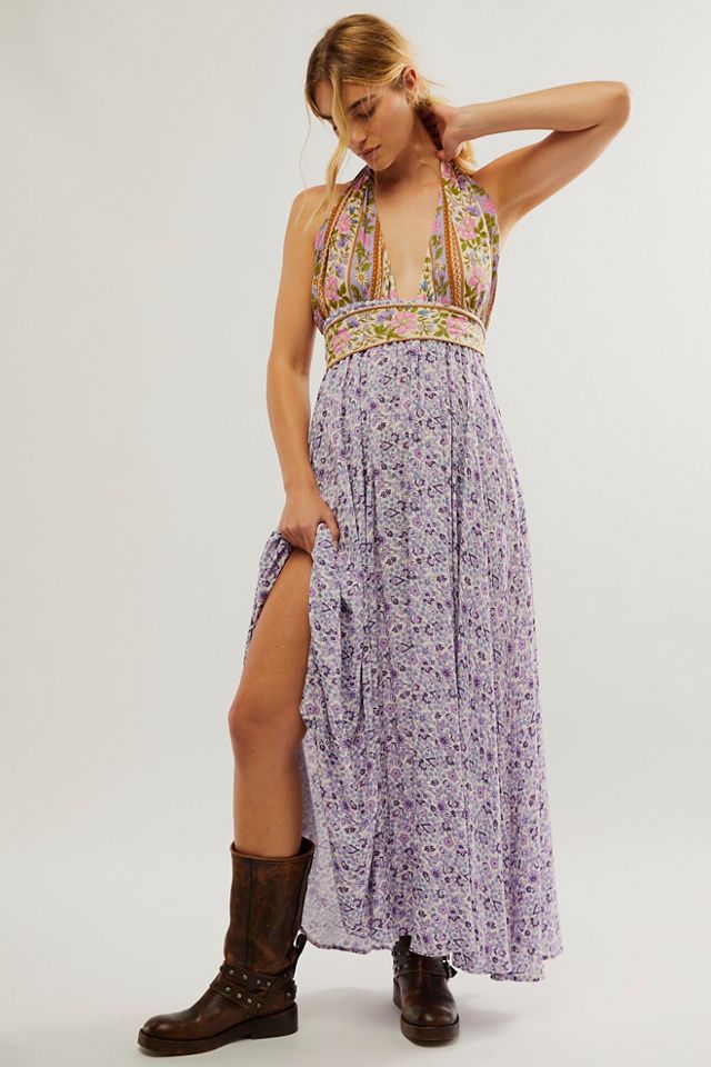 Robe longue dos nu Spell Sienna #2