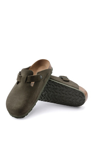Birkenstock Leather Boston Clogs product page