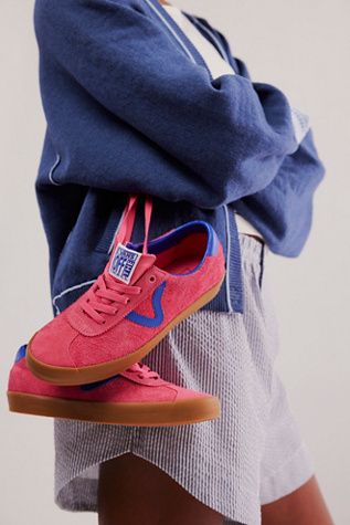 Vans Sport Low Suede Sneakers at Free People in Pink, Size: US 6.5 M