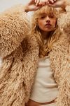 Free people shaggy coat hotsell