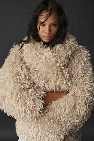 Free people fuzzy jacket best sale