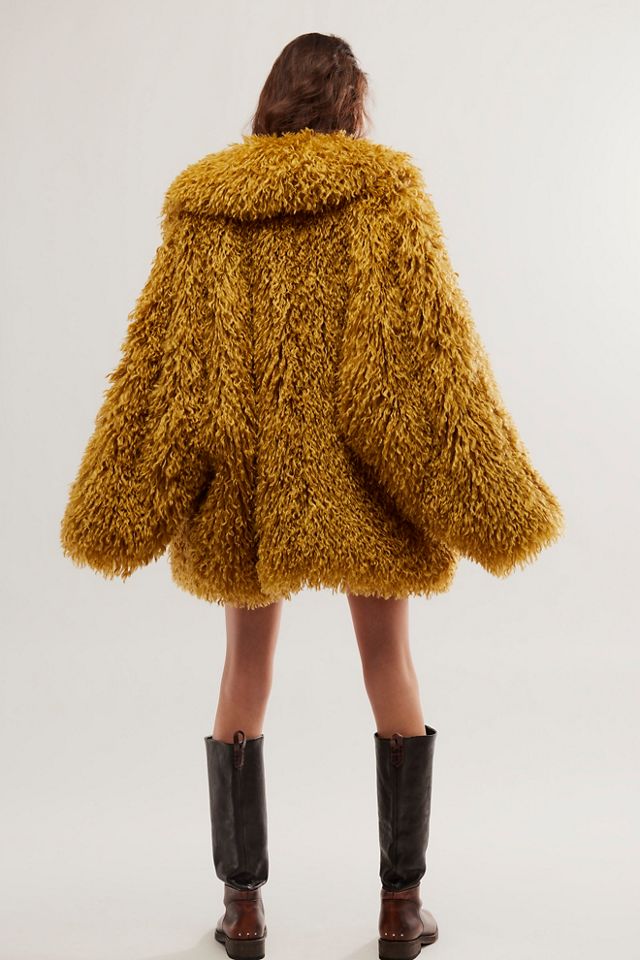 Stargazer Fur Jacket Free People