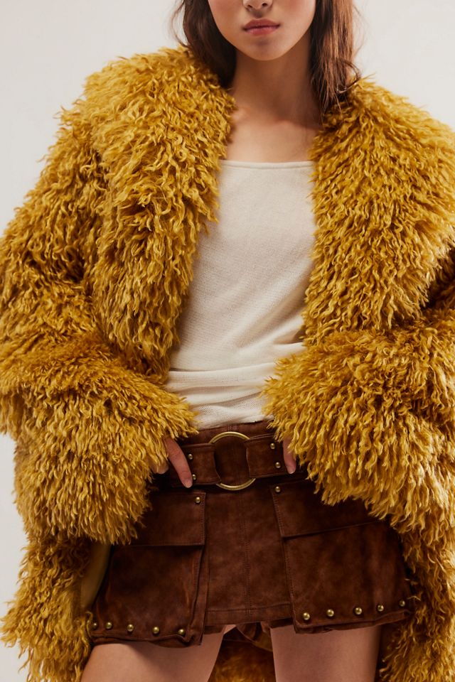 Free people shop fluffy jacket