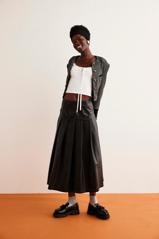 新品未使用【ENFOLD】RANDOM-GATHER SKIRT 38 Women's Eyelet Midi A-Line Skirt - Wild Fable™ : Target