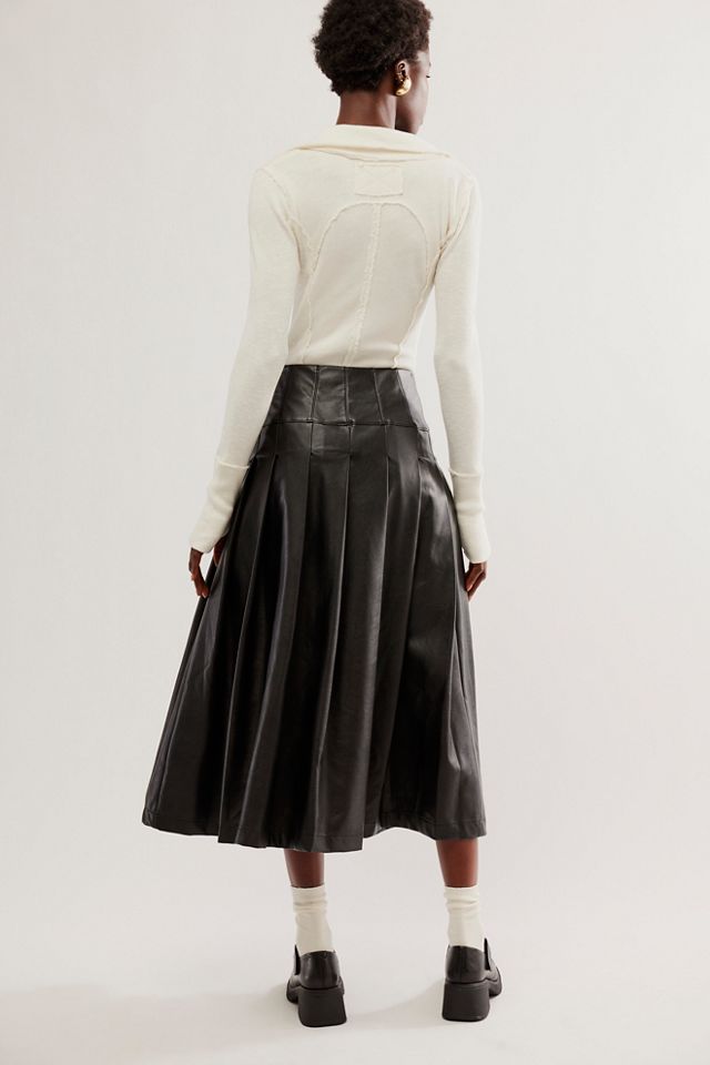 Veronica Vegan Midi Skirt #2