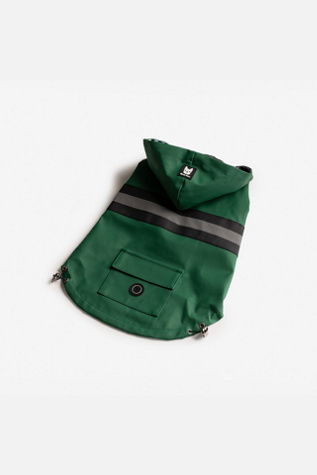 Silver Paw Aden Dog Raincoat at Free People in Green, Size: 4xl