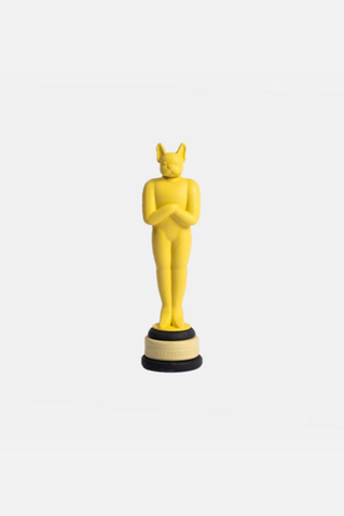 Silver Paw Award Dog Toy at Free People in Yellow
