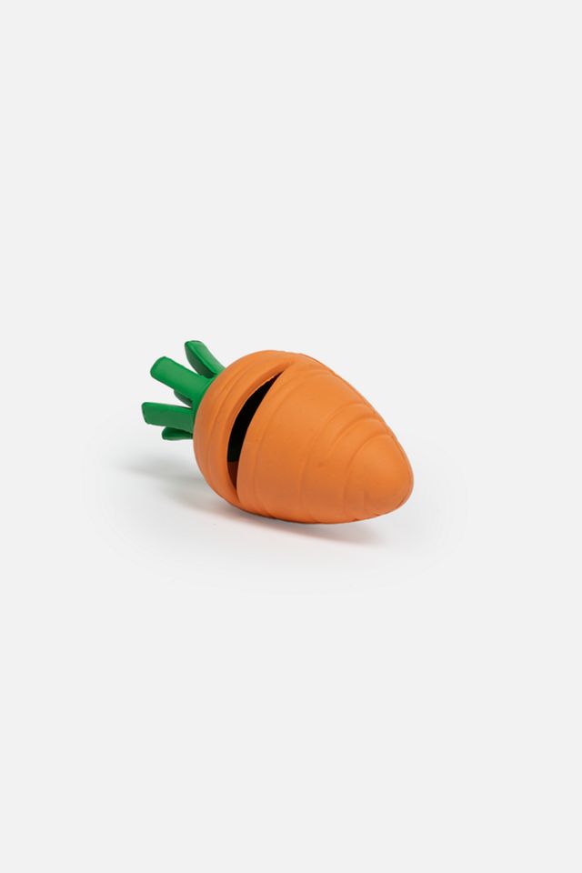 Silver Paw Carrot Dog Toy