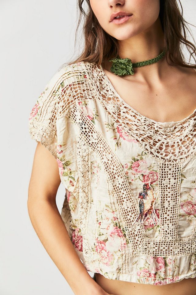 Auguste Florel Eyelet Top main image 0