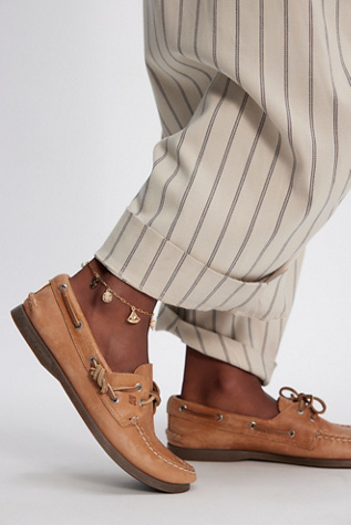 Sperry 2-Eye Boat Shoes at Free People in Sahara, Size: US 7.5