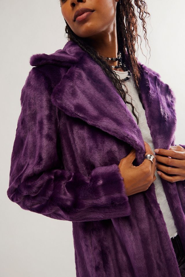 Unreal fur velvet underground on sale coat