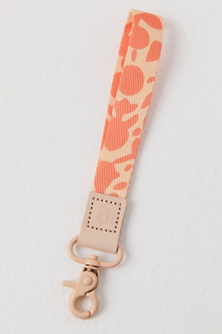 FP Movement X Thread Wristlet Lanyard by Thread Wallets at Free People, Coral Buti