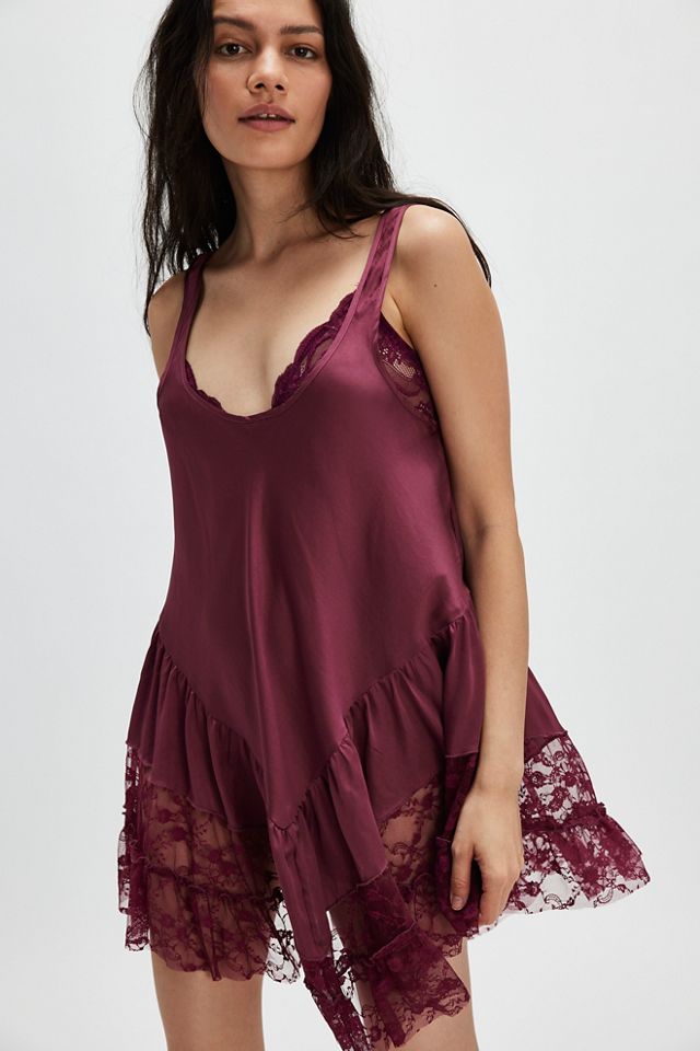 Free People Seamingly discount Yours Mini Slip Small NWT $98