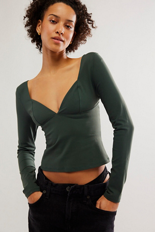 Duo Corset Long-Sleeve Cami | Free People UK
