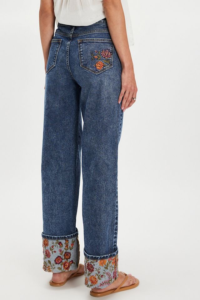 Driftwood Charlee Cuffed Jeans #1