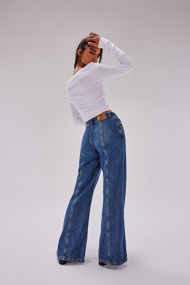 We The Free Wallflower Wide-Leg Jeans | Free People