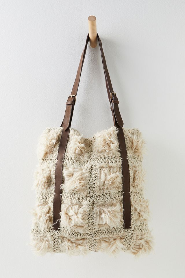 Timeless Crochet Duffle Bag