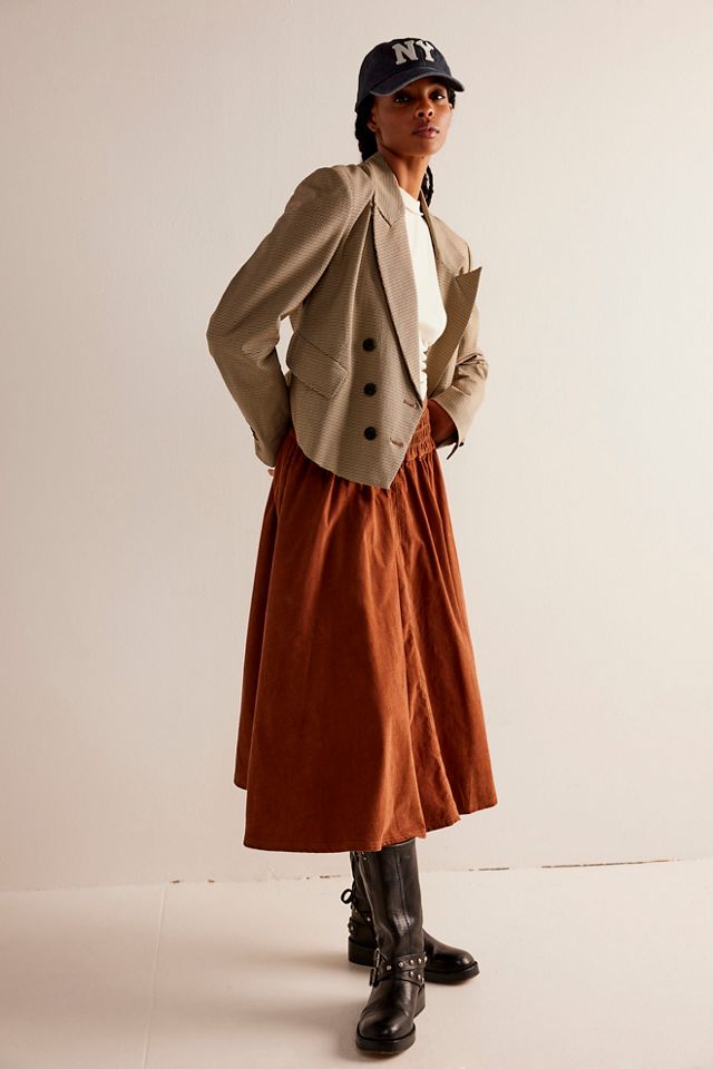We The Free Cord Full Skirt #3