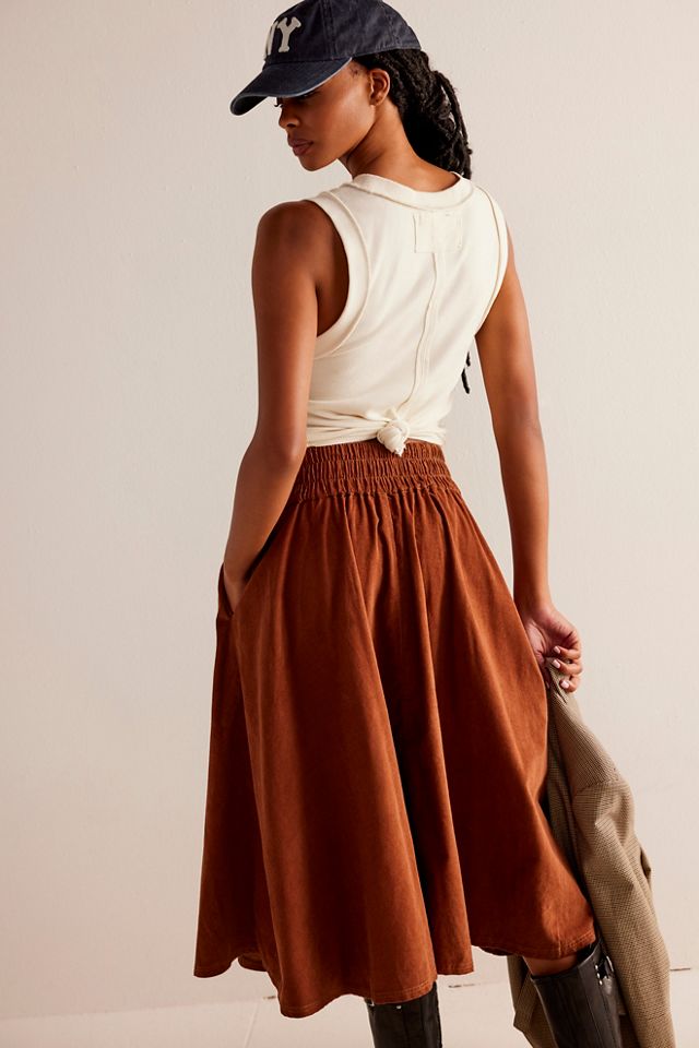We The Free Cord Full Skirt #1