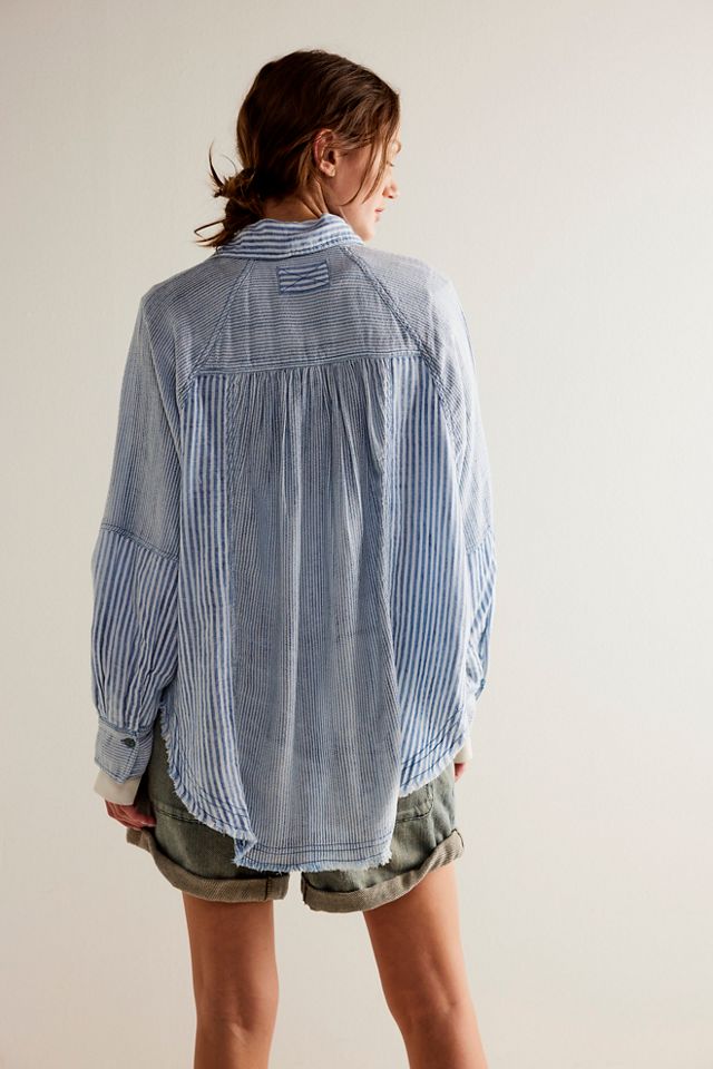 We The Free Indigo Skies Stripe Shirt