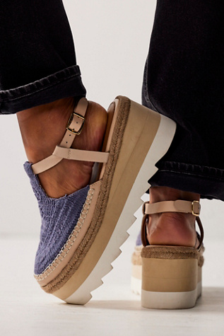 Обувь FP Collection Morning In Mykonos Espadrilles, цвет: Seascape