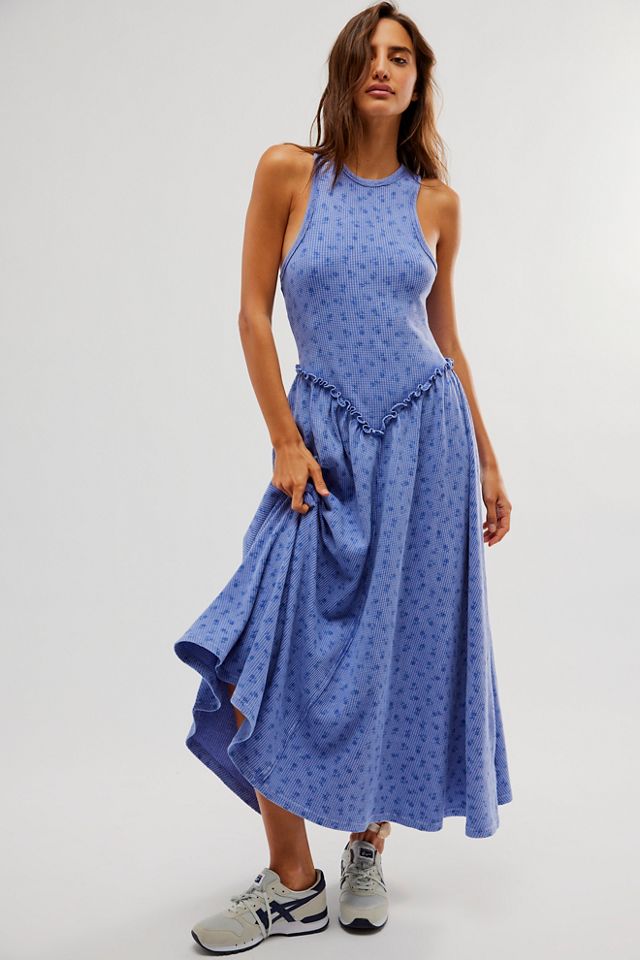 Free people blue store maxi