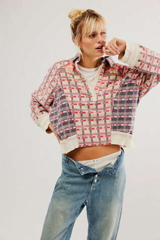 Free people disco rose hot sale pullover