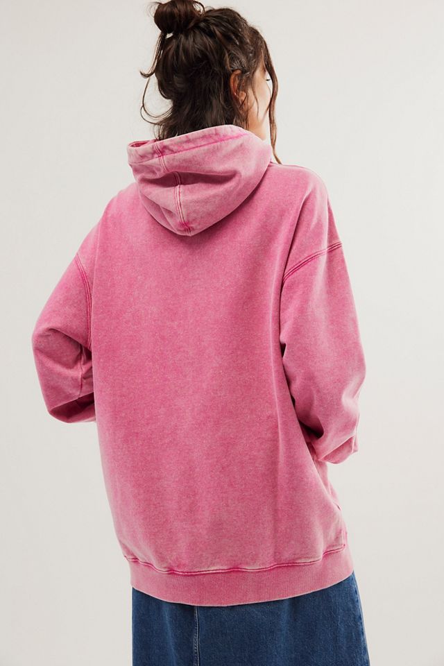 Lineup Oversized Sweatshirt - Sachet Pink –