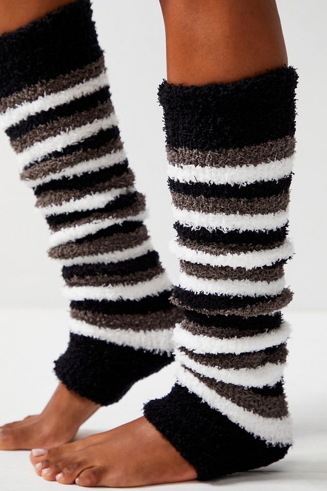 Harmonie Striped Pamper Leg Warmers